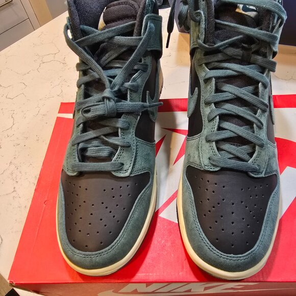 Nike Dunk High Retro PRM Size 11 Black Faded Spruce DQ7679 002 Brand New NIB - Picture 3 of 8
